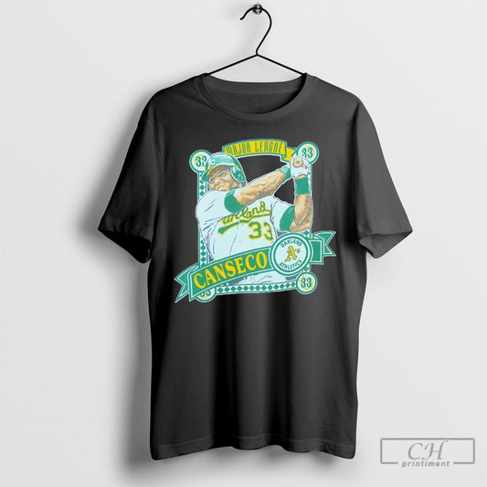 Oakland Athletics Jose Canseco Player 1989 Vintage Shirt
