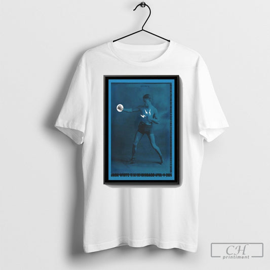 Official 2025 Jack White The Salt Shed Tour Chicago Poster Shirt