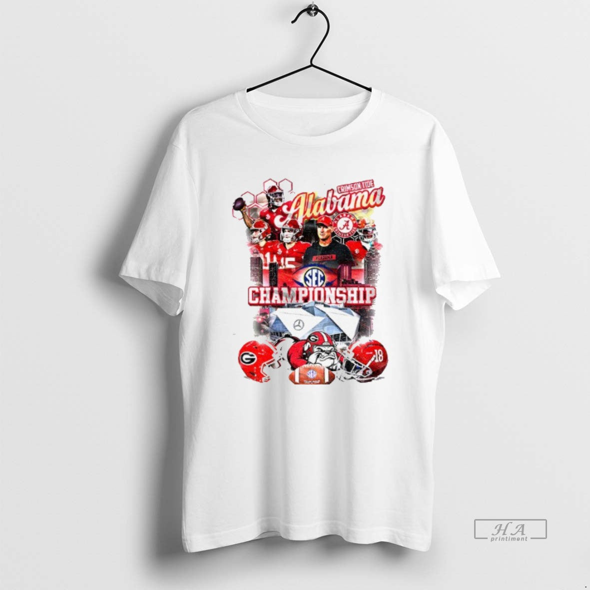 Official Alabama Crimson Tide Vs Georgia Bulldogs Football Iron Bowl 2025 Sec Championship T-Shirts, Hoodie, Sweatshirt