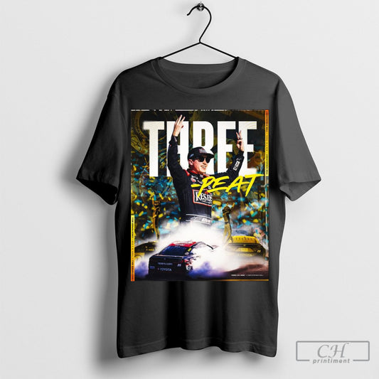 Official Christopher Bell Ring The Bell Three Times Joe Gibbs Racing Nascar 2025 Poster T Shirt