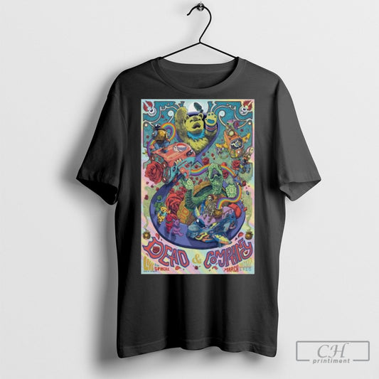 Official Dead Company Tour Poster March 20 2025 Sphere T Shirt Sweatshirt