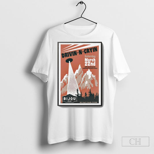 Official Drivin N Cryin Mar 22 2025 In Knoxville Tn Poster Shirt Sweatshirt Tee Shirt