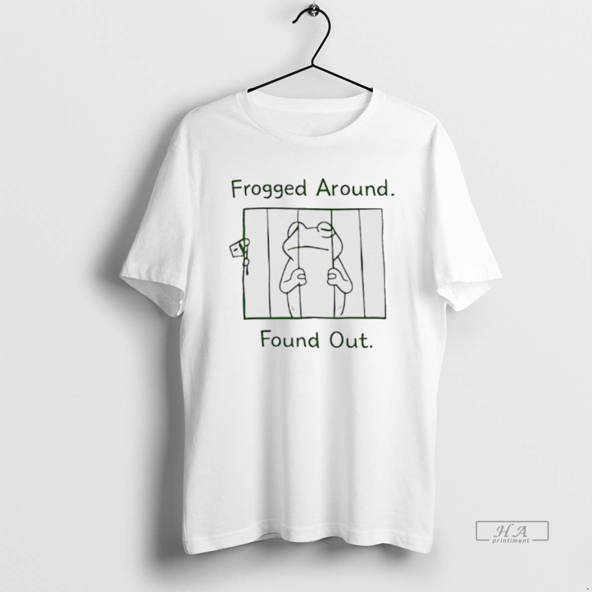 Official Frog Frogged Around Found Out Meme T-Shirts, Hoodie, Sweatshirt | TeeSparky.com