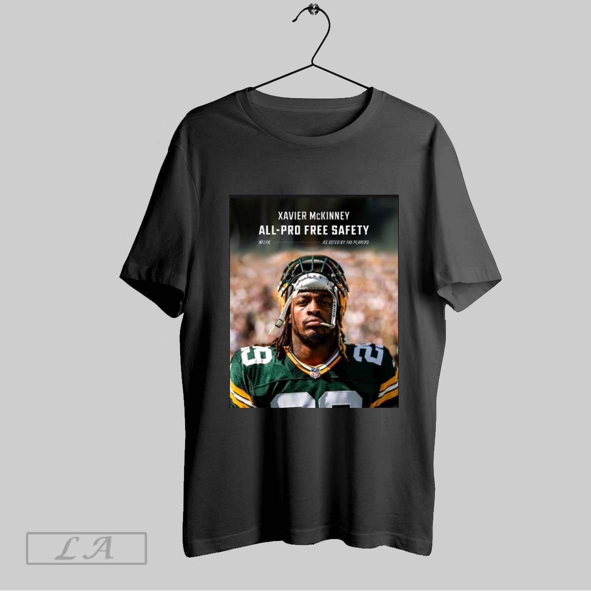 Official Green Bay Packers Xavier Mckinney All Pro Free Safety Nflpa As Voted By The Players Poster T Shirt