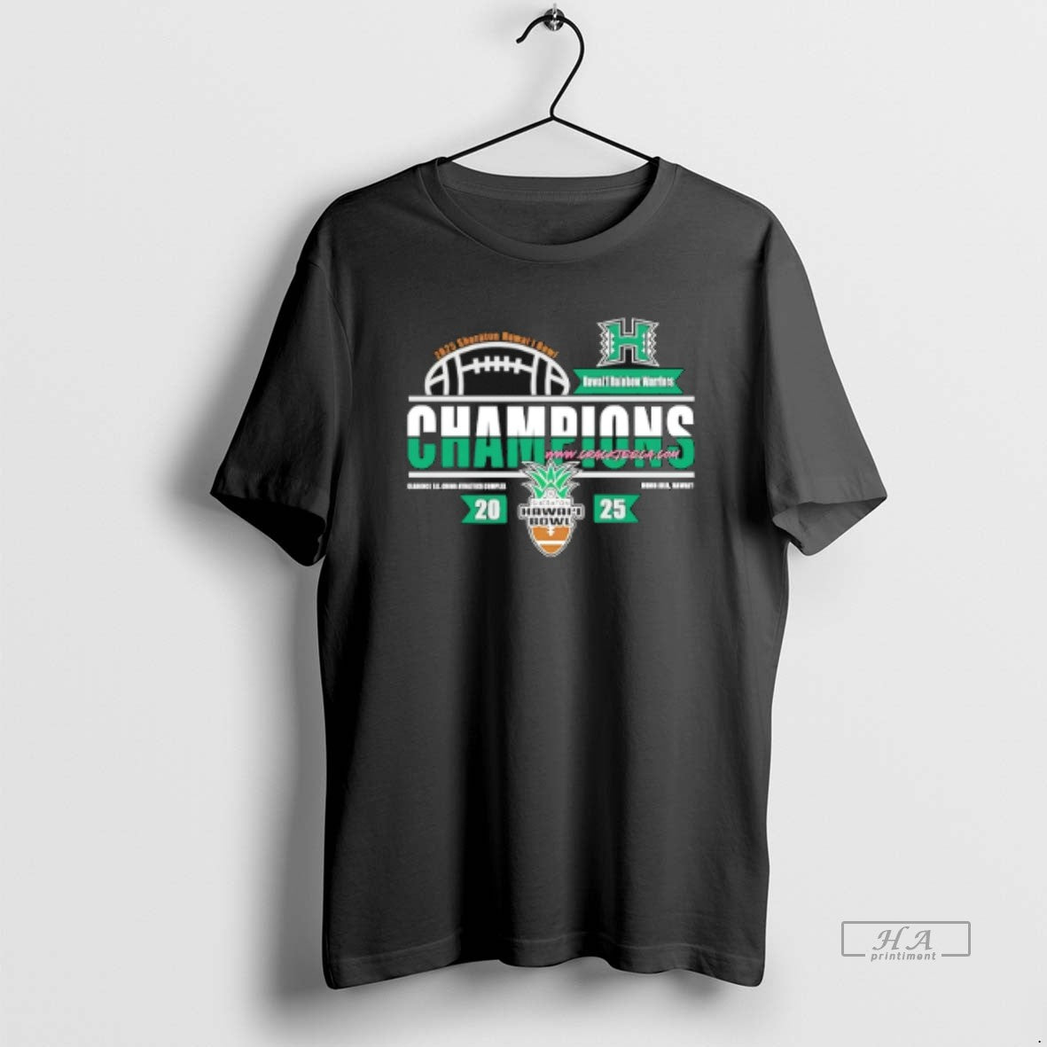 Official Hawaii Rainbow Warriors Football 2025 Sheraton Hawaii Bowl Champions T-Shirts, Hoodie, Sweatshirt | TeeSparky.com