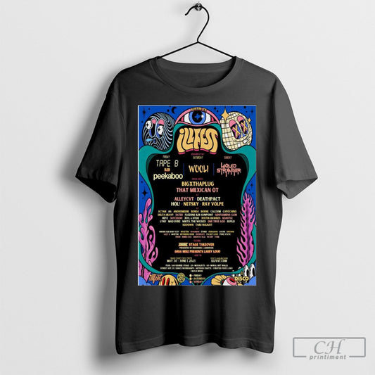 Official Illfest On May 31 June 1 2025 In Austin Tx Concert Bigxthaplug That Mexican Ot T Shirt Poster Ornaments