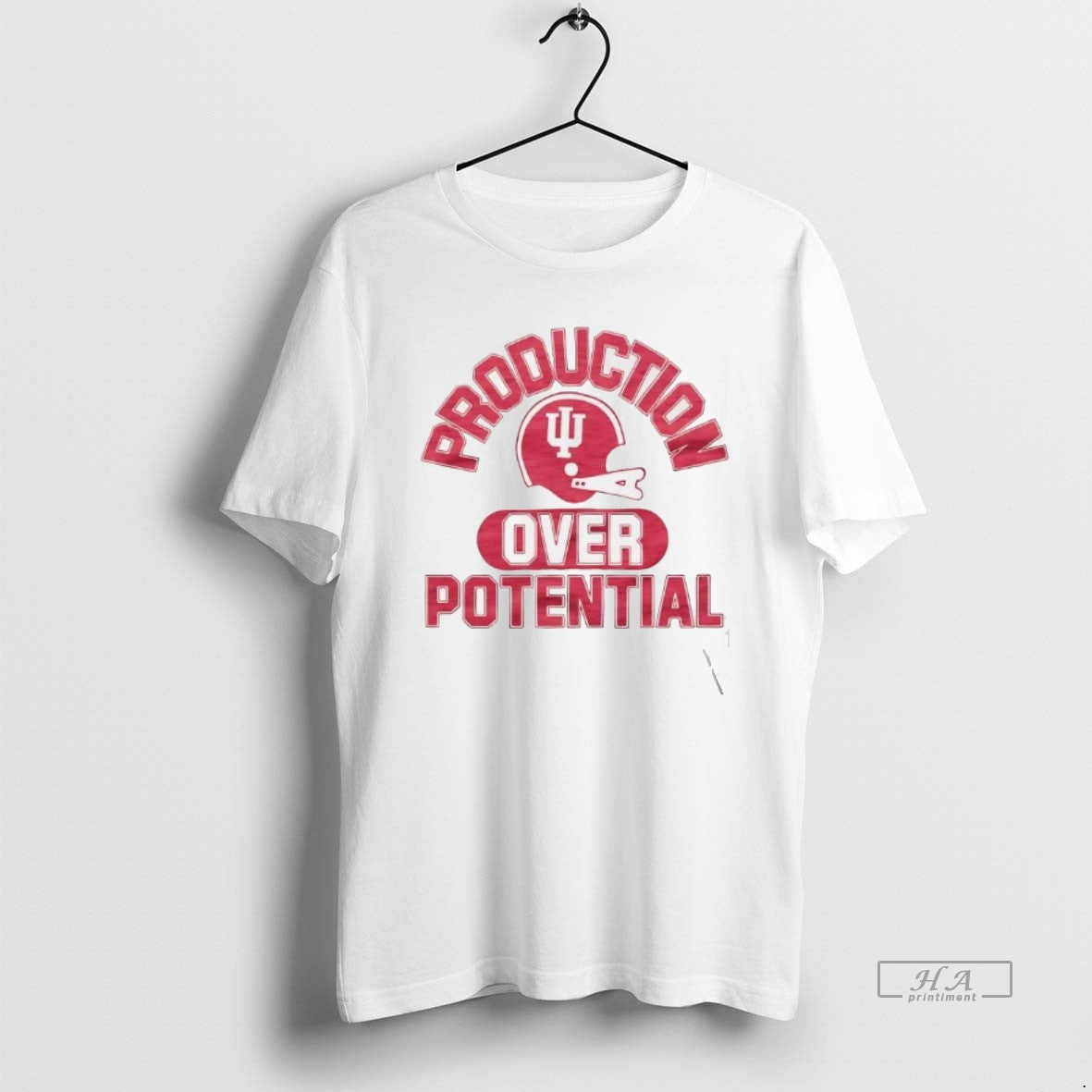 Official Indiana Hoosiers Production Over Potential 2025 National Champs T-Shirts, Hoodie, Sweatshirt | TeeSparky.com