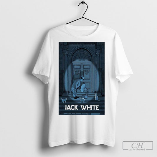 Official Jack White Feb 6 2025 History In Toronto Canada Poster Shirt Sweatshirt
