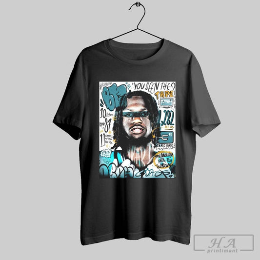 Official Jacksonville Jaguars Brian Thomas You Seen The Tape 1282 Rec Yds 10 Touchdowns Pff Ar Rookie Poster T Shirt