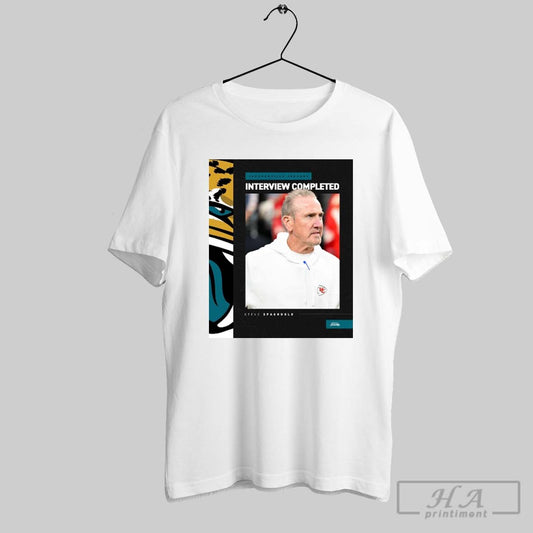 Official Jacksonville Jaguars Interview Completed With Steve Spagnuolo Head Coach Kansas City Chiefs Vacancy Poster T Shirt