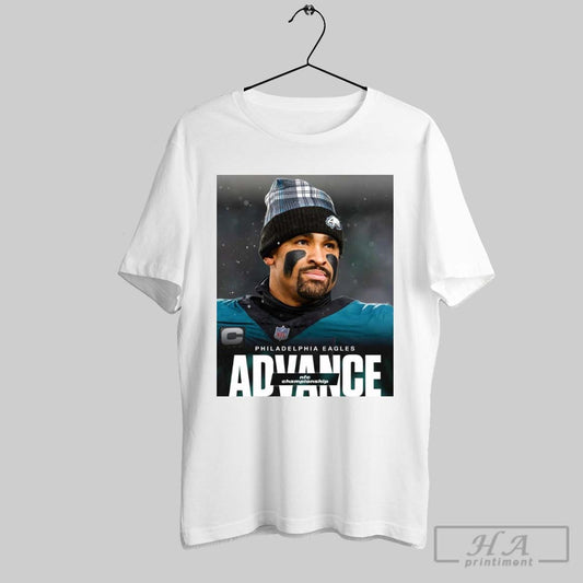 Official Jalen Hurts Philadelphia Eagles Are Advance Nfc Championship Game Bound Poster T Shirts