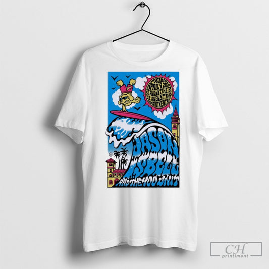 Official Jason Isbell The 400 Unit On April 9 2025 In St Augustine Fl Tour Poster Tee Shirt Sweatshirt