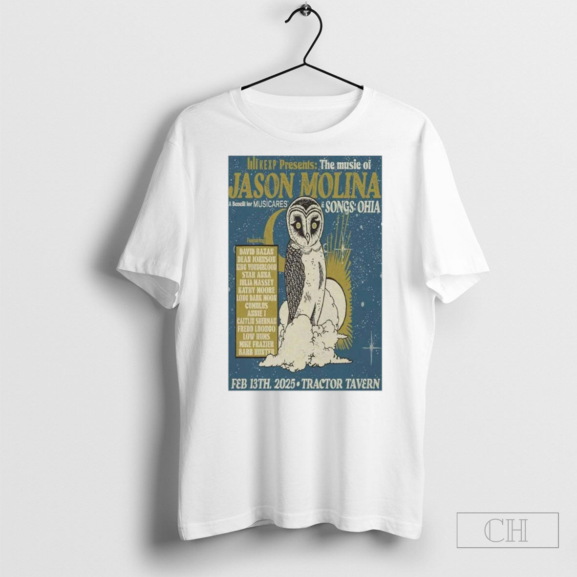 Official Jason Molina Feb 13 2025 Seattle Wa Poster Shirt