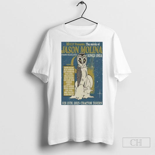 Official Jason Molina Feb 13 2025 Seattle Wa Poster Shirt
