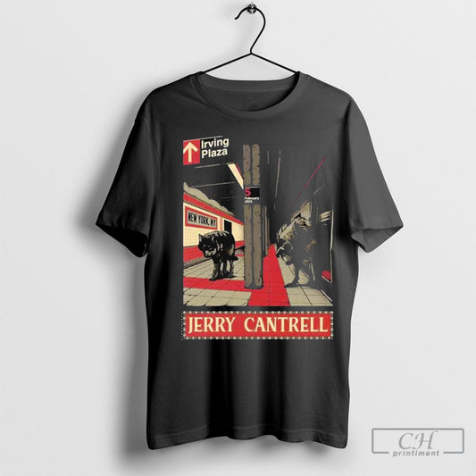 Official Jerry Cantrell New York Ny 2025 Irving Plaza On February 5th Shirt Poster Ornaments