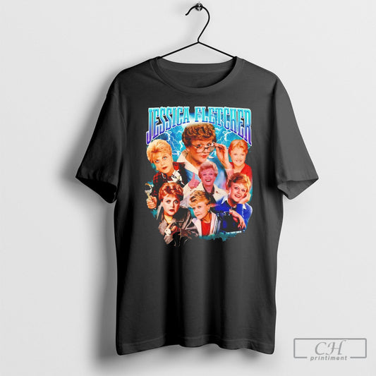 Official Jessica Fletcher Bootleg 90s Retro Shirt Poster Ornaments