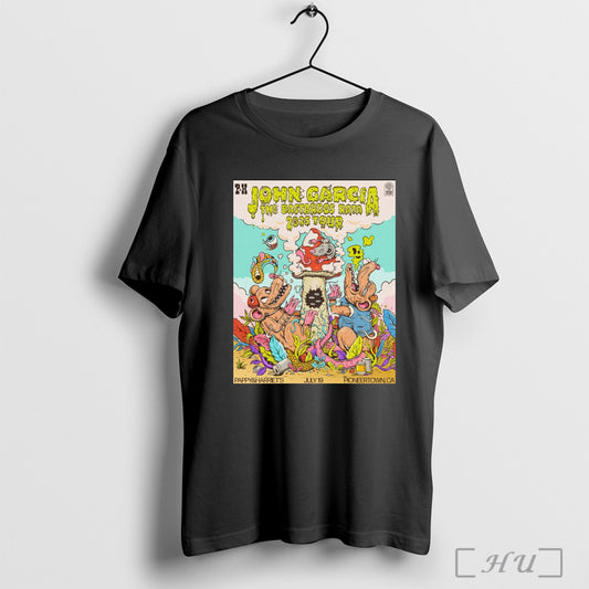 Official John Garcia The Bastiddos Raya 2025 Tour Pappy Harriets July 19 2025 Pioneertown Ca Poster T Shirt Sweatshirt Png