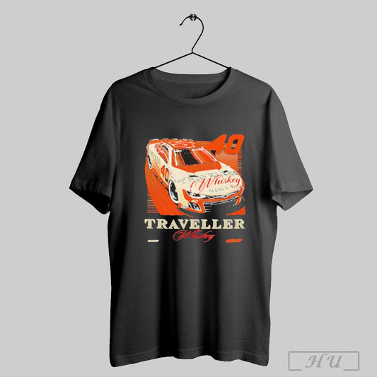 Official Justin Allgaier Traveller Whiskey Car Shirt Sweatshirt Hoodies Poster