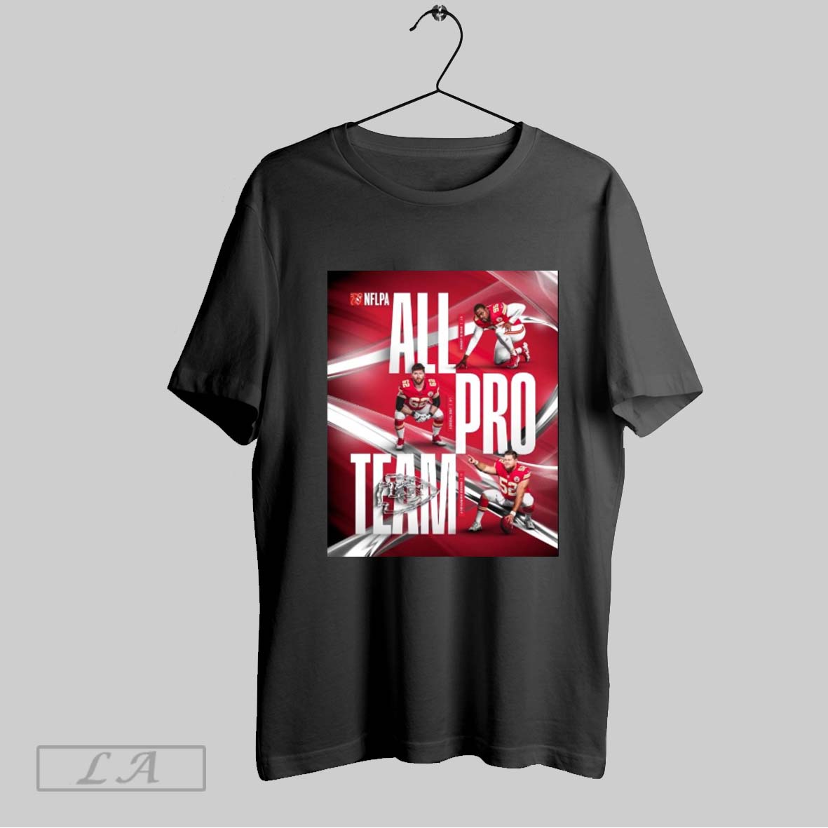 Official Kansas City Chiefs All Pro Team Chris Jones Joseph Thuney Creed Humphrey Nflpa Poster T Shirt
