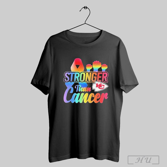 Official Kansas City Chiefs Autism Strong Than Cancer Pride T Shirts Sweatshirt Poster