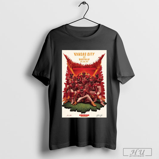 Official Kansas City Chiefs Vs Buffalo Bills 01 23 22 The 13 Second Game Only 500 Of These Out In The Wild Chiefs Kingdom Poster T Shirt Sweatshirt Poster
