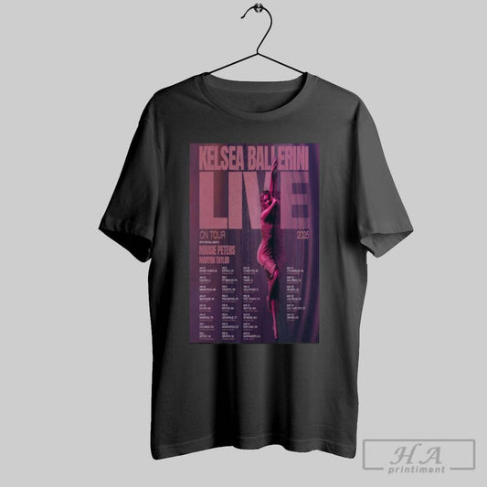 Official Kelsea Ballerini Poster Show On Tour 2025 Maisie Peters Marynn T Shirts