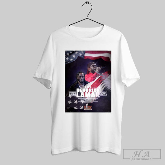 Official Kendrick Lamar Super Bowl 2025 Halftime Show Sunday Feb 9th 2025 Poster T Shirt