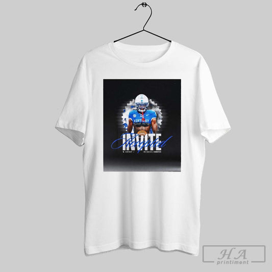 Official Kentucky Wildcats Maxwell Hairston Db Invite Accepted Reeses Senior Bowl Poster T Shirt