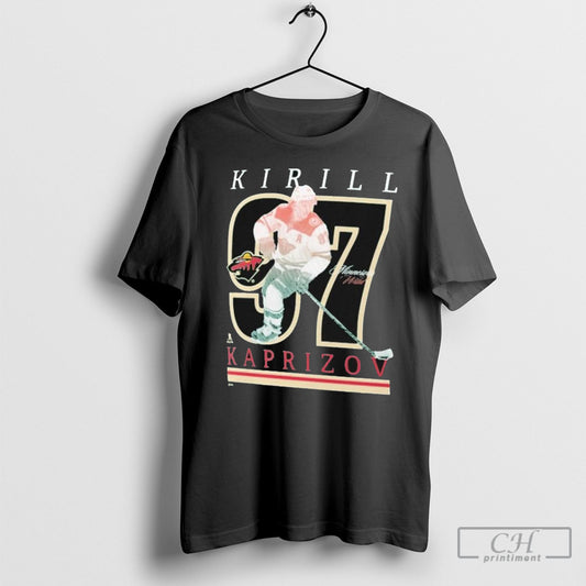 Official Kirill Kaprizov Minnesota Wild Player Show Shirt Poster Ornaments