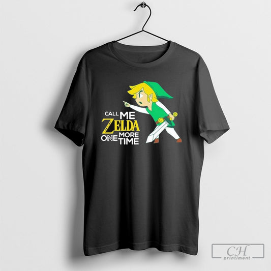Official Lauren Hunt Wearing Call Me Zelda One More Time Shirt Poster Ornaments