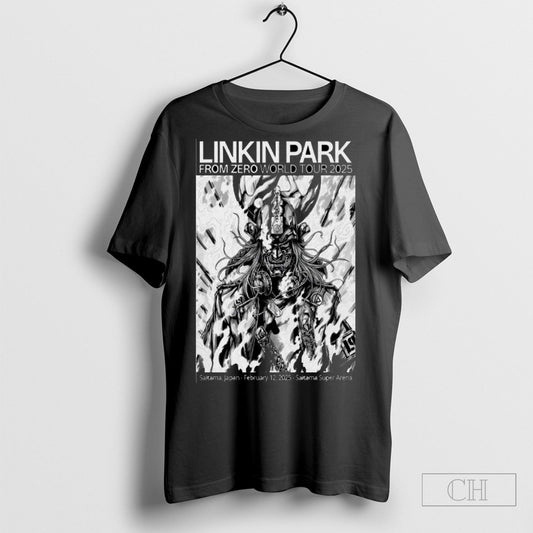 Official Linkin Park Fz 2025 Tour Saitama Poster Shirt