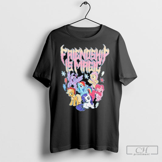 Official Loophoof My Little Pony Friendship Is Magic Group Shirt Poster Ornaments