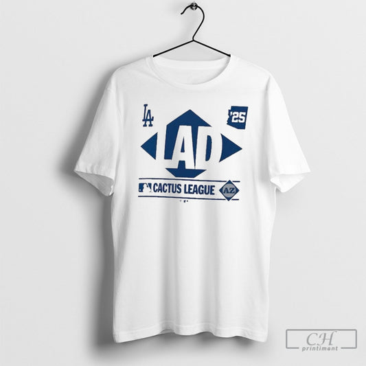 Official Los Angeles Dodgers 2025 Spring Training Cactus League True Icon Mlb T Shirt Poster Ornaments