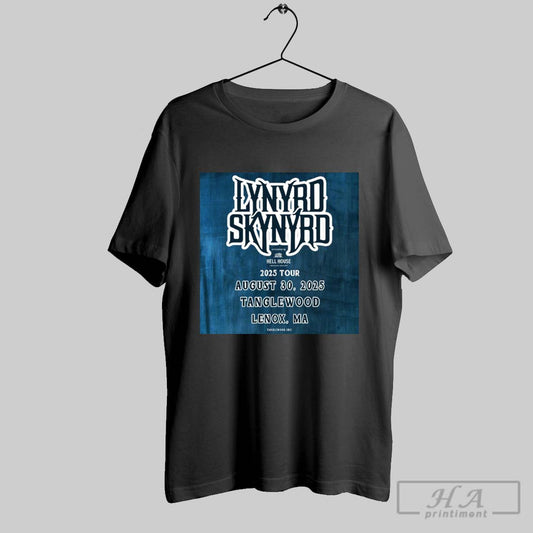 Official Lynyrd Skynyrd 2025 Tour August 30 2025 Tanglewood Lenox Ma Poster T Shirt