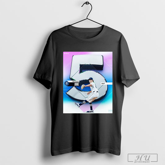 Official Mlb No 5 Jackson Jobe Detroit Tigers Baseballs Top 10 Prospects Are Here Poster T Shirt Sweatshirt Poster