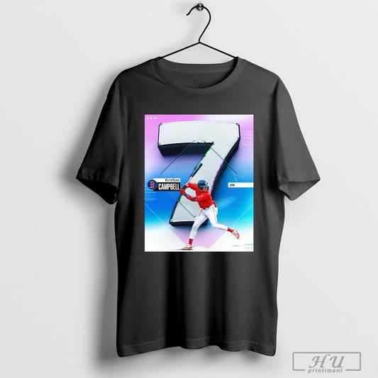 Official Mlb No 7 Kristian Campbell Boston Red Sox Baseballs Top 10 Prospects Are Here Poster T Shirt Sweatshirt Poster