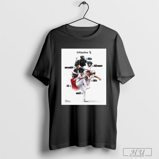 Official Mlb Pipeline Quero Montgomery Smith Teel Schultz Chicago White Sox Poster T Shirt Sweatshirt Posters