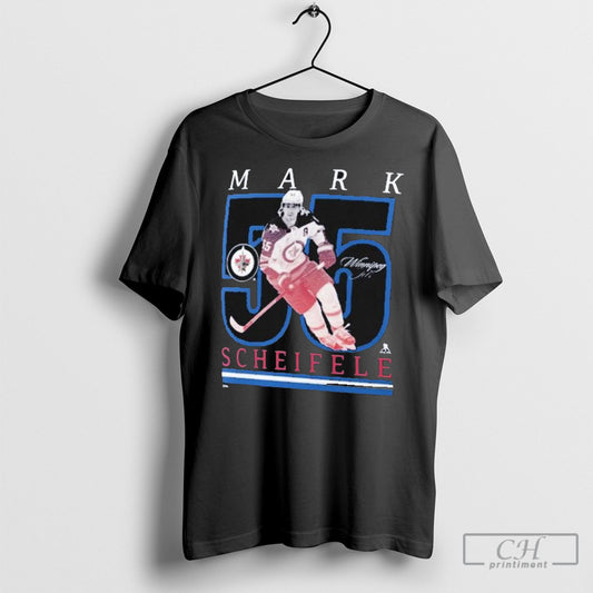 Official Mark Scheifele Winnipeg Jets Player Show Shirt Poster Ornaments