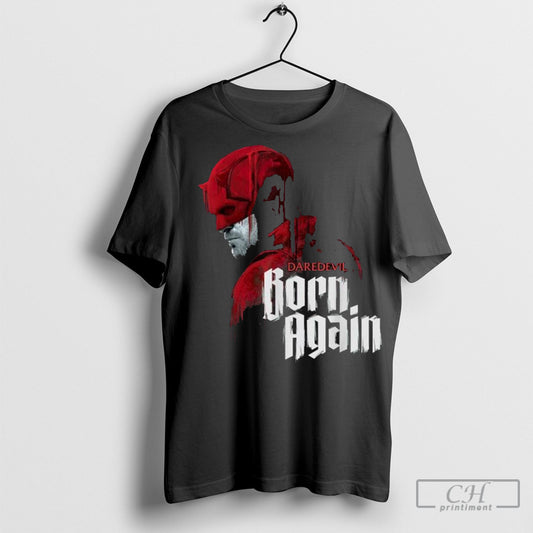 Official Marvel Daredevil_ Born Again Disney Profile And Series Logo Shirt Poster Ornaments