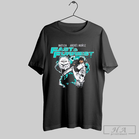 Official Matilda Andres Munoz Fast Furriest Seattle Mariners Mlb Graphic T Shirt