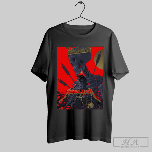 Official Metallica Columbus Oh 5 9 2025 Historic Crew Stadium Poster T Shirt