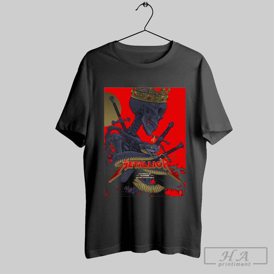 Official Metallica Columbus Oh May 11th 2025 Historic Crew Stadium Poster T Shirt