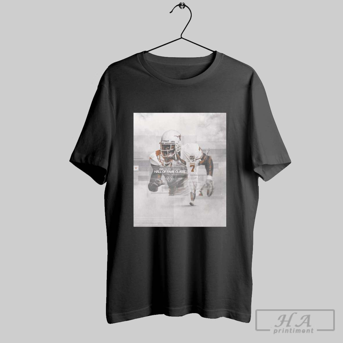 Official Michael Huff Texas Longhorns College Football Hall Of Fame Inductee For The Class Of 2025 Poster T Shirt