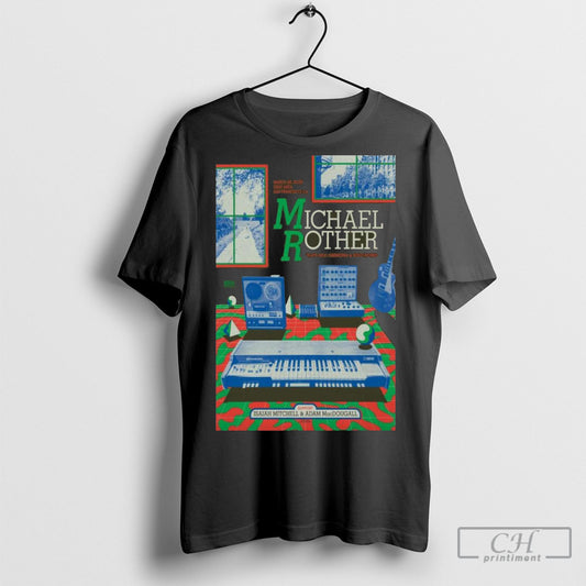 Official Michael Rother Gray Area In San Francisco Ca March 24 2025 Concert Poster Shirt