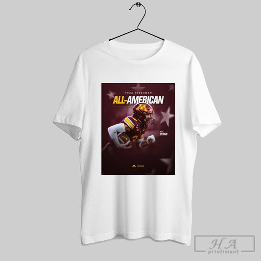 Official Minnesota Golden Gophers Koi Perich Fwaa Freshman All American Row The Boat Poster T Shirt
