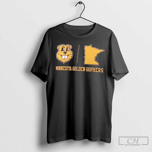 Official Minnesota Golden Gophers State Lock In Mascot Shirt Poster Ornaments