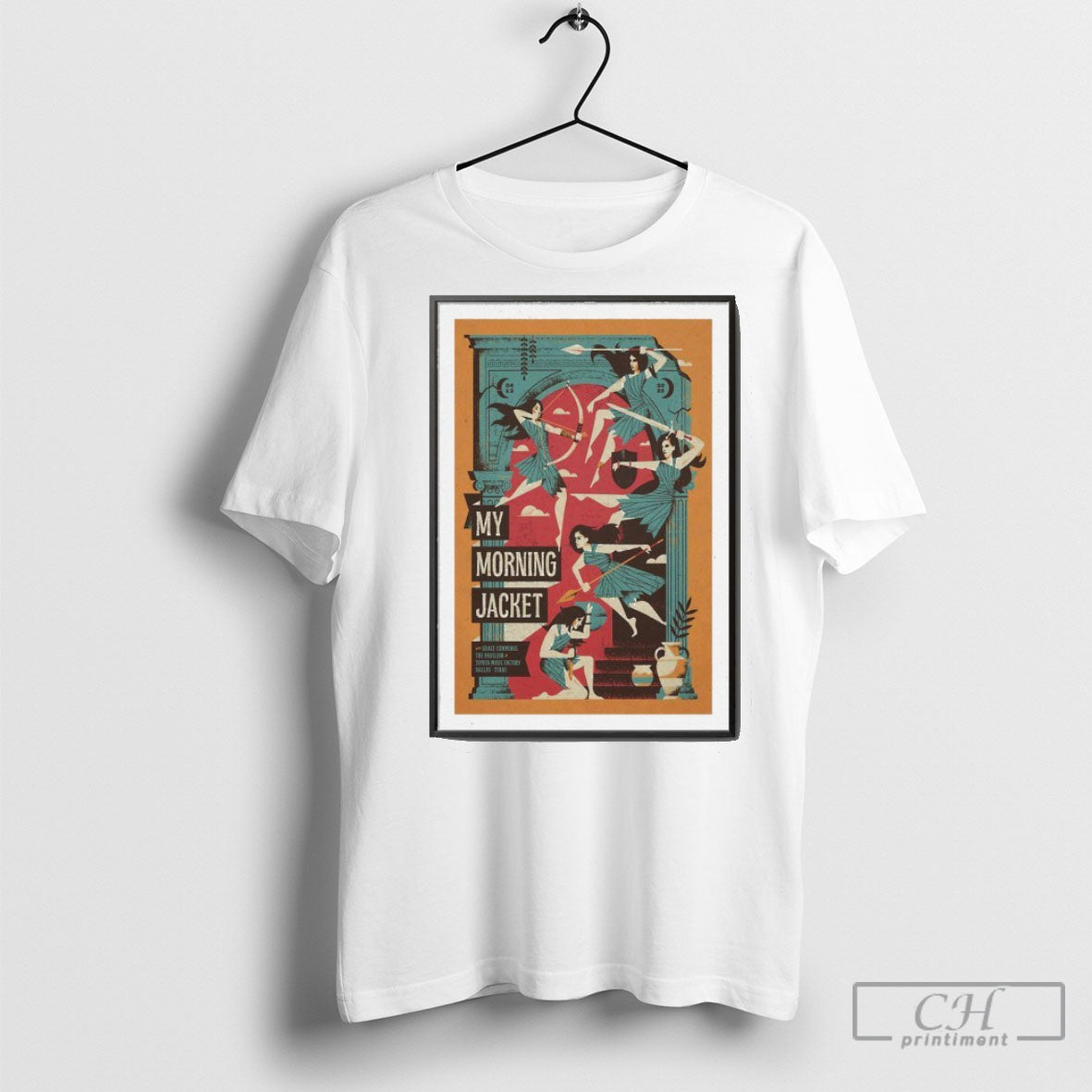 Official My Morning Jacket On April 12 2025 In Irving Tx Tour Poster Shirt