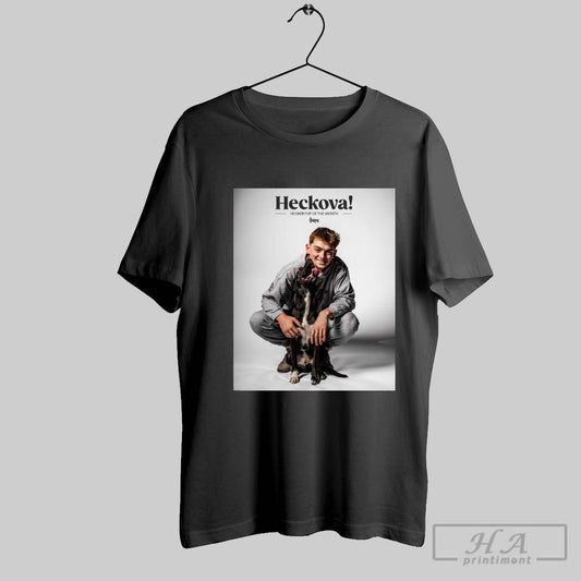 Official Nebraska Cornhuskers Mens Basketball Heckova Husker Pup Of The Month Poster T Shirt