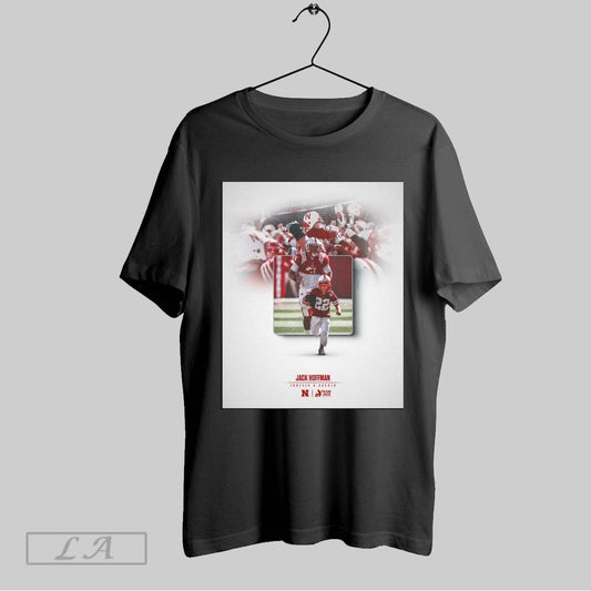 Official Nebraska Huskers Jack Hoffman Forever A Husker Team Jack Foundation Poster T Shirt