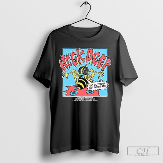Official Neck Deep Go Outside Get Some Air Shirt Poster Ornaments